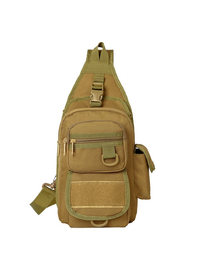 Spot Super Saddle Bag Tactical Single Shoulder Double Shoulder Chest Bag Large Saddle Bag Waterproof Oxford Cloth Camo Photography Crossbody Bag-Color:Mud-Capacity:Below 10L - Image 4